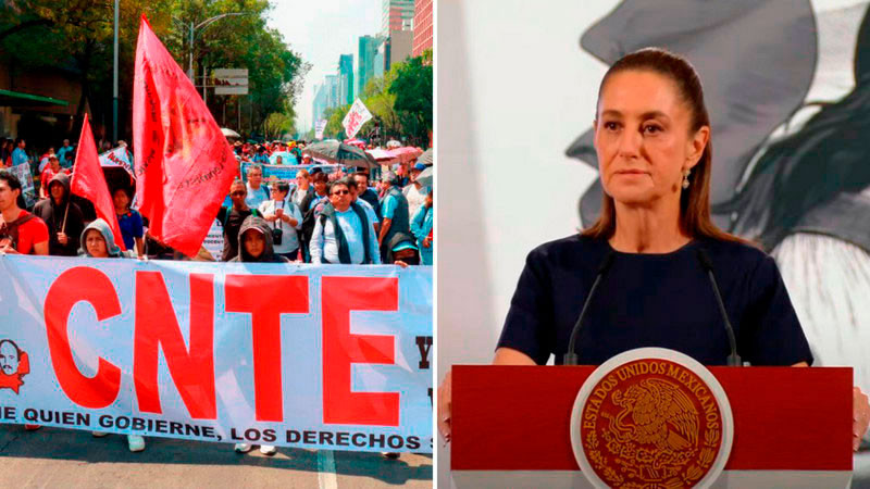 CNTE reanuda negociaciones con el gobierno a un día del inicio del Mundial 