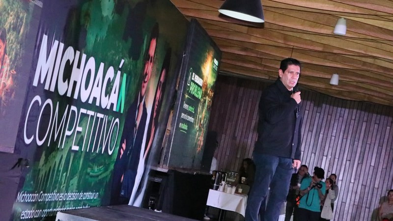 Ernesto Núñez Aguilar presenta en Ario de Rosales el plan “Michoacán Potencia” y destaca el eje agroindustrial para Tierra Caliente 