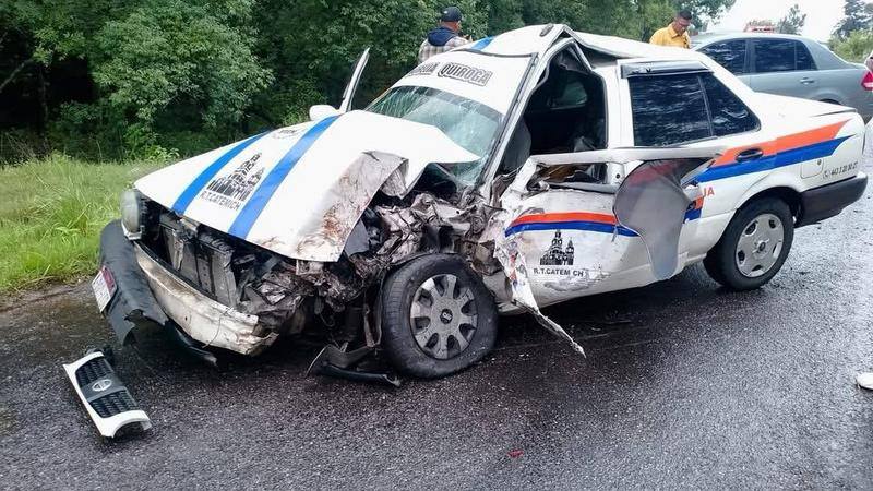Fuerte accidente en la Morelia-Quiroga deja un herido de gravedad 