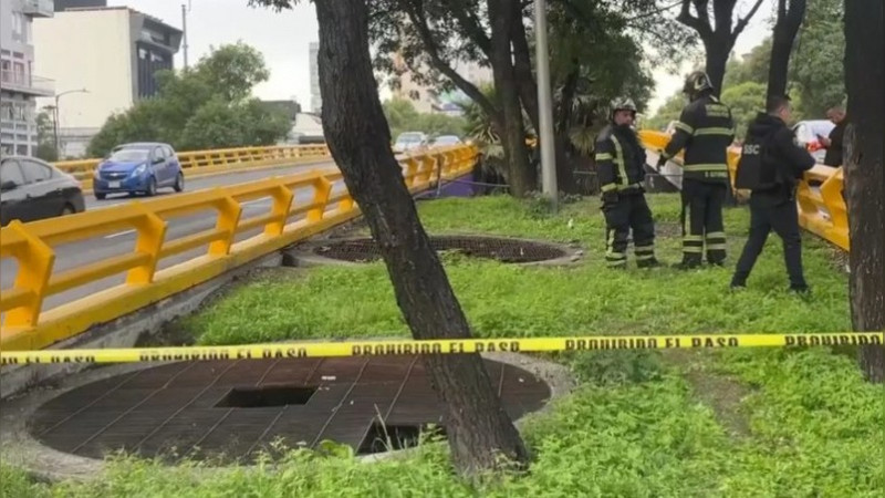 Hallan cuerpo de un hombre dentro de respiradero del Metro en la CDMX 