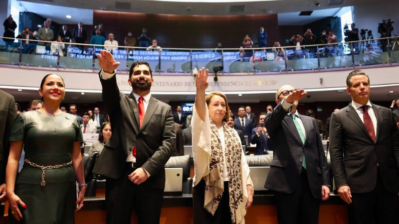 Congreso ratifica a embajadores de México en Estados Unidos, India y Países Bajos 