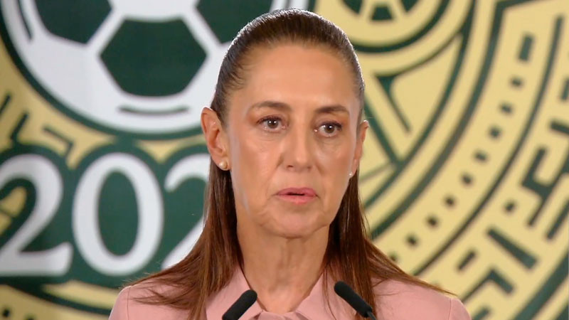Anuncia Sheinbaum que analiza ver inauguración del Mundial en el Zócalo 