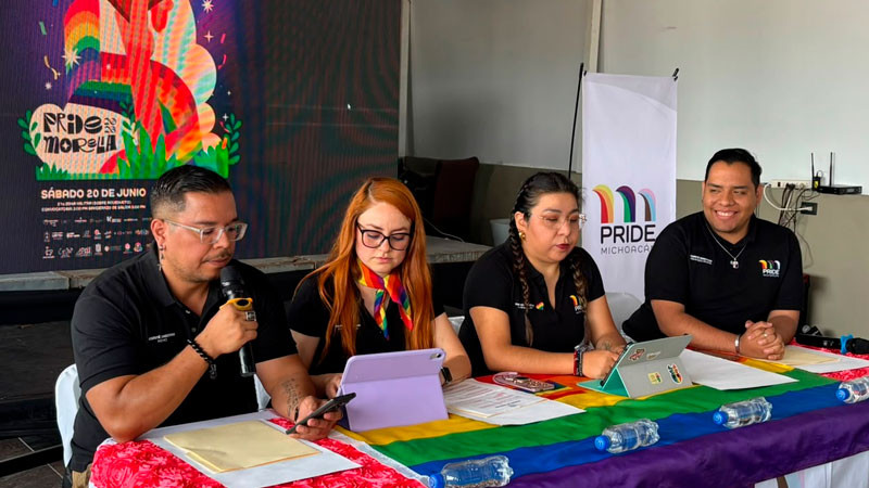 Pride Michoacán espera 65 mil asistentes en Marcha del Orgullo en Morelia 