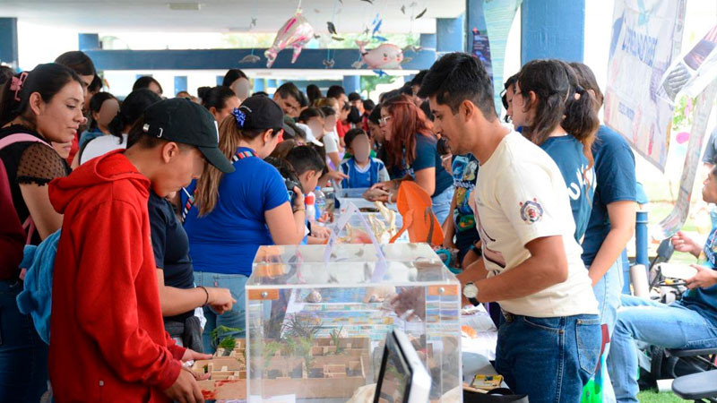 Lista la UMSNH para recibir a miles de michoacanos en el Tianguis de la Ciencia 