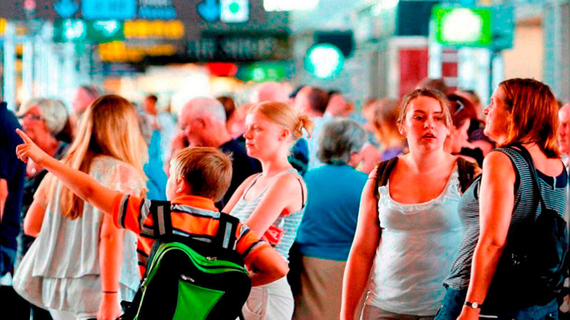 Turismo internacional en México crece 8.1% en abril 