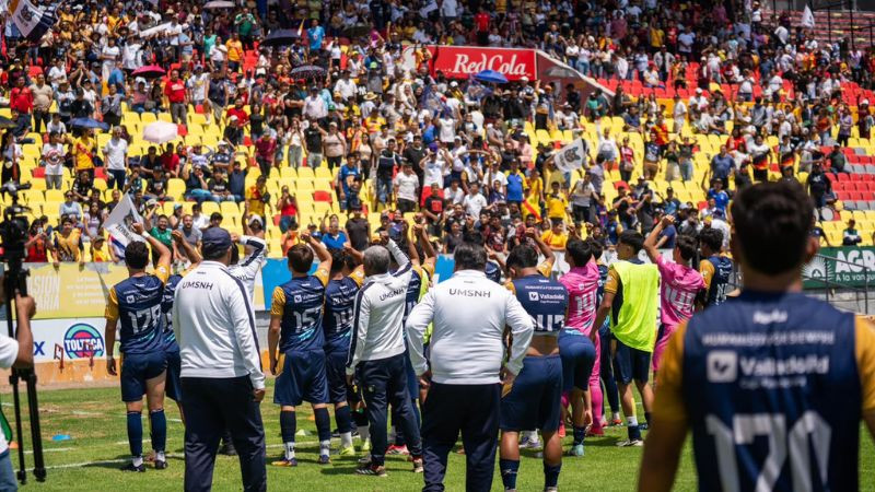 Afición del Atlético Morelia-UMSNH, entre las mejores de la Liga TDP 
