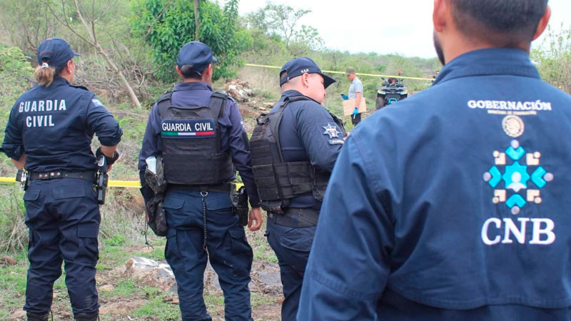 Hallan restos óseos humanos en Morelia, Michoacán 