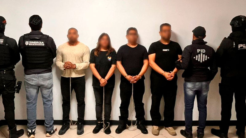 Sinergia permite la liberación de víctima y la detención de siete imputados 