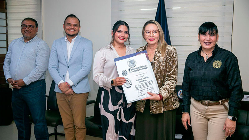 Rotundo éxito, programa de disminución de costo de titulación de la UMSNH; más de 3,600 nicolaitas beneficiados  