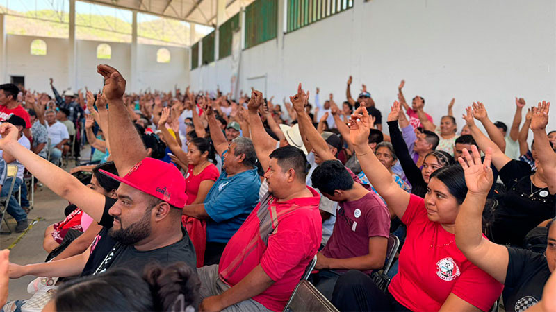 Acompaña el IEM consulta a la comunidad indígena de Pómaro 