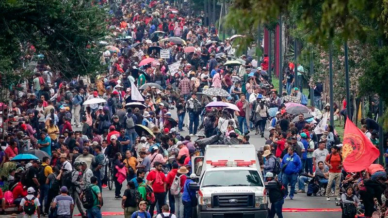 CNTE tomará la caseta de Tlalpan; se esperan movilizaciones en CDMX 