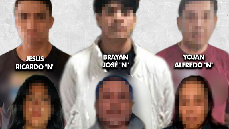 Sentencian a integrantes de banda dedicada a extorsionar en Irapuato 