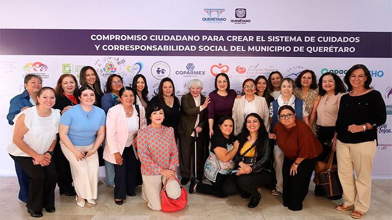 Delinean ruta para crear el primer sistema de cuidados y corresponsabilidad social de Querétaro 