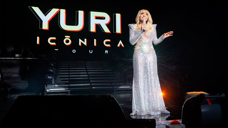 Yuri hará vibrar el Jalo Futbolero este sábado 20 de junio en el Palacio del Arte 