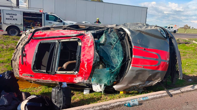 Fatal accidente en la autopista México-Querétaro  
