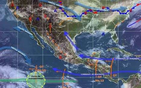 Este viernes continuarán lluvias y granizadas en Michoacán 