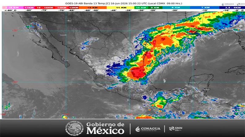 Activan alerta en Tamaulipas por presencia de ciclón tropical 