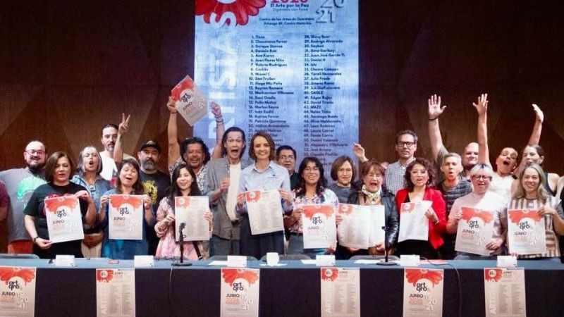 Anuncian segunda edición de ArtQro con la participación de 55 artistas 