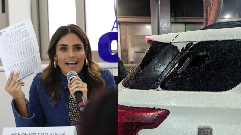 Alessandra Rojo de la Vega denuncia agresión contra ella y su equipo en Zona Rosa 