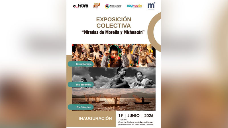 SeCultura llevará riqueza visual de Morelia a exposición en Coyoacán 