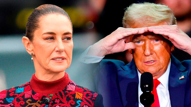 Trump vuelve a arremeter contra el Gobierno mexicano; asegura que crimen organizado controla al país 