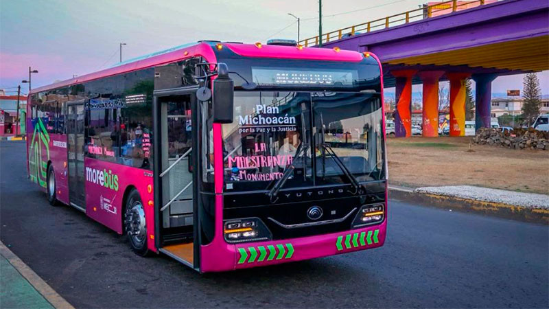 Morebús contempla plan de modificación vial para impulsar la movilidad 