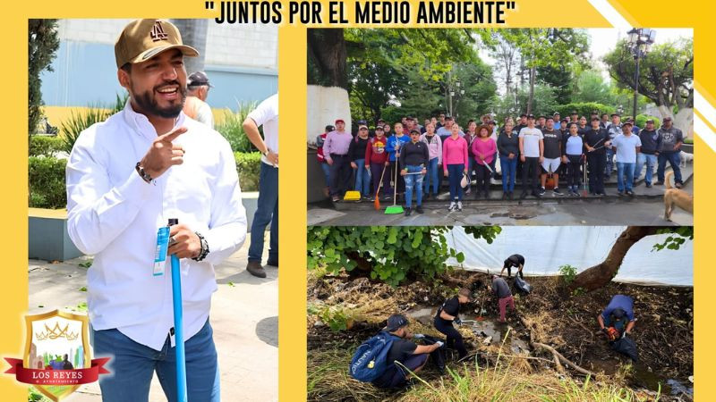Humberto Jiménez transforma Los Reyes con el programa "Juntos por el medio ambiente" 