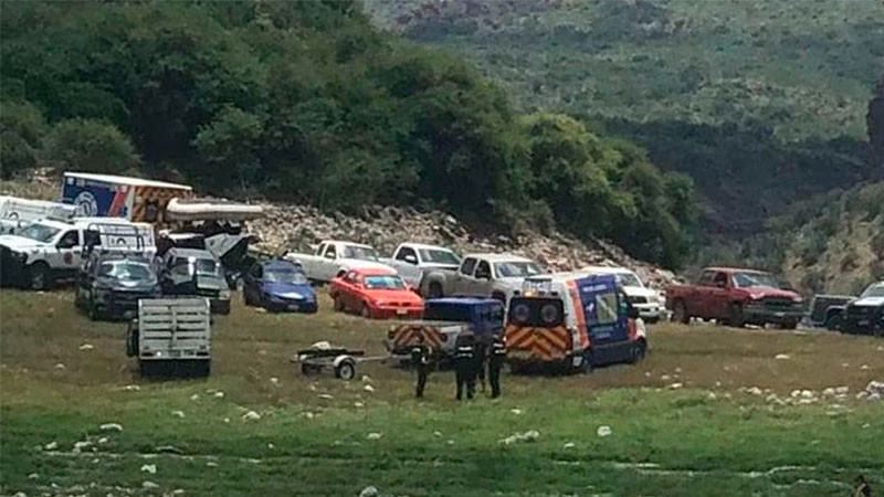 Continúa la búsqueda de las personas que perdieron la vida por ahogamiento en la Presa Zimapán  