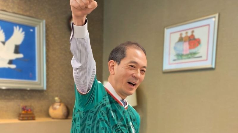 Embajador de Japón felicita a México por su triunfo y confía en una victoria de su selección en Monterrey 