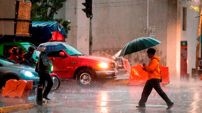Prevalecerán lluvias en gran parte del país 