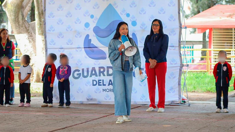 Cada Guardián del Agua es un aliado para cuidar Morelia: Adolfo Torres 
