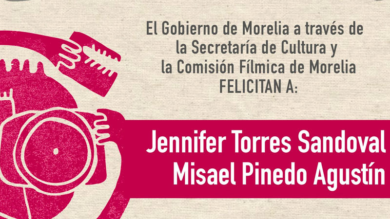 SeCultura Morelia da a conocer ganadores de becas cinematográficas 