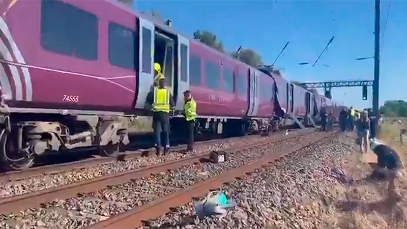 Choque de trenes al norte de Londres moviliza a equipos de emergencia  
