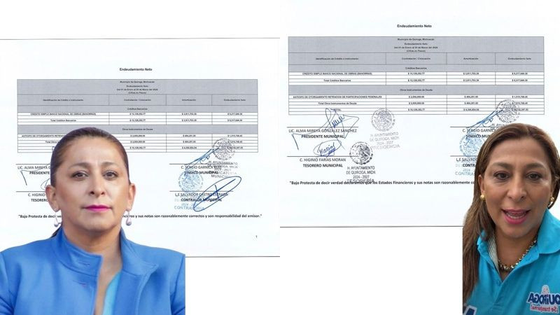 Alcaldesa ahoga a Quiroga con deudas millonarias 