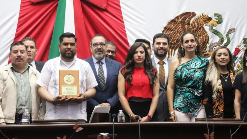Tras entrega de Reconocimiento al Mérito Ambiental, Octavio Ocampo remarca que ambientalistas necesitan acompañamiento y recursos públicos 