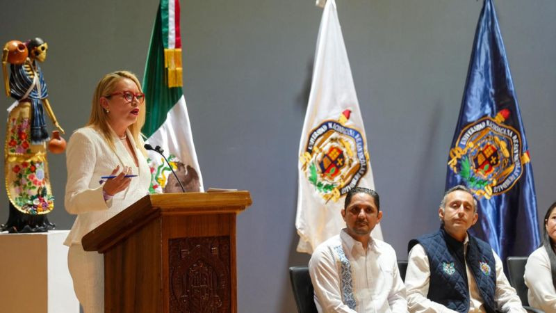 Reconocer la dignidad de las personas, constituye el patrimonio más importante de la UMSNH: Yarabí Ávila 