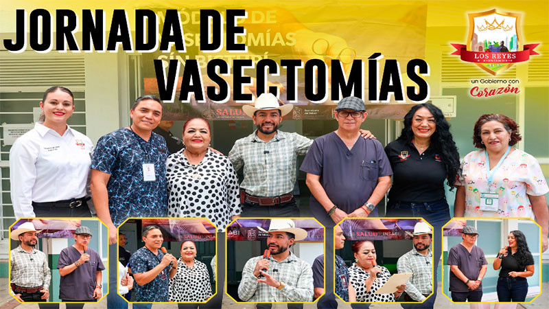 Humberto Jiménez impulsa una nueva cultura de responsabilidad familiar con jornada gratuita de vesectomías en Los Reyes 