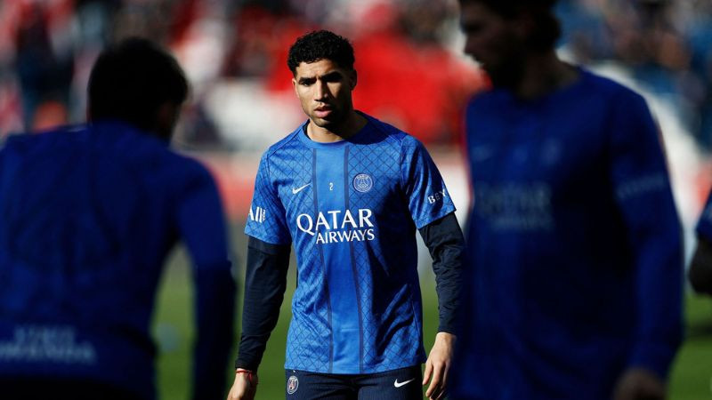 Achraf Hakimi será juzgado en Francia por acusación de violación; futbolista niega los hechos 