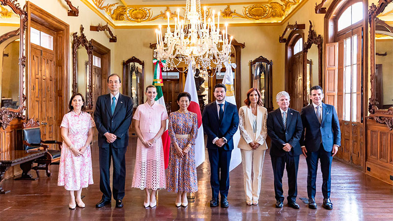 Princesa Hisako de Takamado visita Nuevo León y fortalece lazos con Japón en el marco de las actividades del torneo intenacional de fútbol 