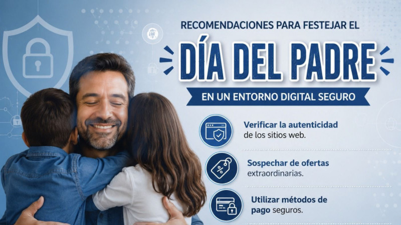 SSPC alerta sobre aumento de fraudes digitales por compras del Día del Padre 