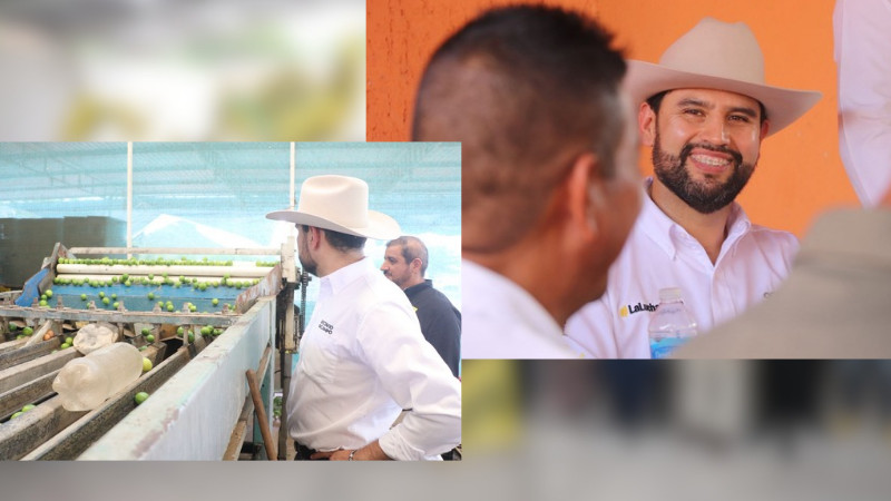 Octavio Ocampo llama a fortalecer la unidad y respaldar al campo en gira por Tierra Caliente 