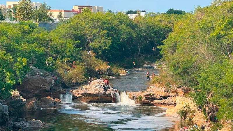 Localizan cuerpo durante operativo de búsqueda en arroyo Topo Chico de Monterrey; esperan confirmar identidad, se podría tratar de adolescente desaparecido 