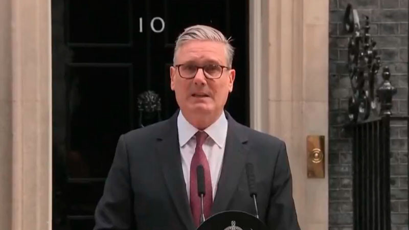 Keir Starmer anuncia su dimisión como primer ministro de Reino Unido 