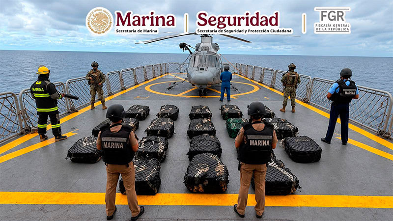 Aseguran más de tres toneladas de sustancias ilícitas en operativos coordinados en Tlaxcala y Guerrero; hay 5 personas detenidas  