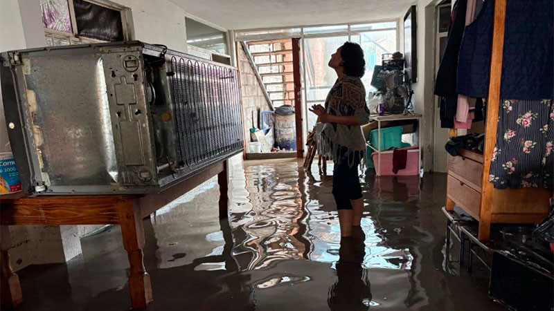 Se reportan afectaciones menores por lluvias en la capital queretana  