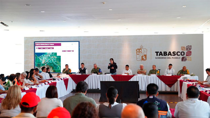 Refuerzan en Tabasco acciones preventivas ante temporada de lluvias y ciclones tropicales 