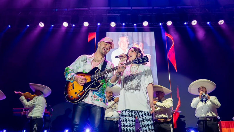 Jesse & Joy conquistaron el corazón de Michoacán en el Jalo Futbolero 