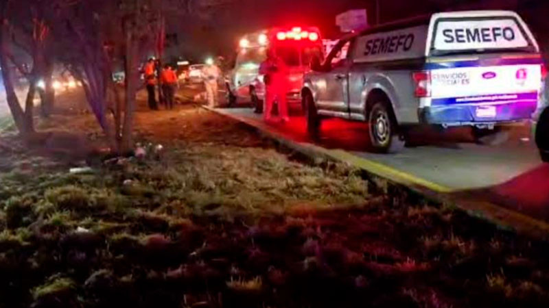 Atropellan a un hombre en la Morelia-Pátzcuaro; perdió la vida 