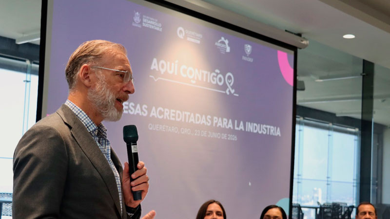 Fortalecen capacidades de MipyMes para reforzar la proveeduría industrial de Querétaro 
