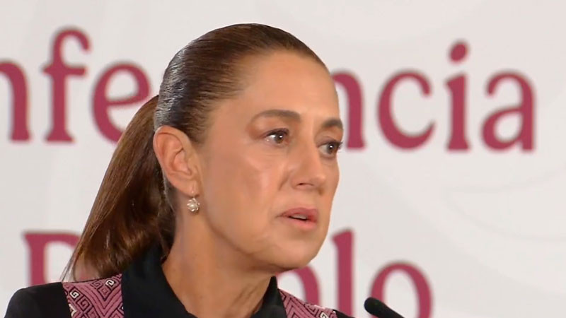 Destaca Sheinbaum aseguramiento de 24 mil litros de sustancias prohibidas en Los Mochis; pide a EEUU aumentar decomiso de armas 